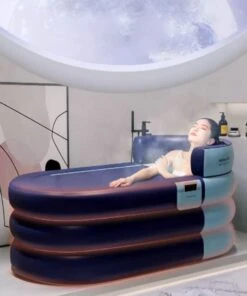 Opblaasbaar Bad - Blauw Ligbad - Zitbad Volwassenen - Ijsbad - Badkuip - Opblaasbad - Opvouwbaar Bad 11 Opblaasbaar Bad - Blauw Ligbad - Zitbad Volwassenen - Ijsbad - Badkuip - Opblaasbad - Opvouwbaar Bad -Badkamer Accessoires Winkel 1001x1200 6