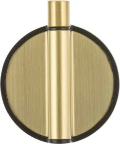 Tiger Tune - Handdoekhaak - Messing Geborsteld / Zwart -Badkamer Accessoires Winkel 1002x1200