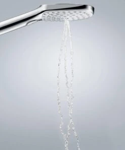 Hansgrohe Raindance Select E 120 3jet Handdouche - Chroom 31 Hansgrohe Raindance Select E 120 3jet Handdouche - Chroom -Badkamer Accessoires Winkel 1002x1200 3