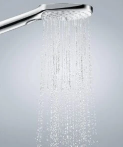 Hansgrohe Raindance Select E 120 3jet Handdouche - Chroom 34 Hansgrohe Raindance Select E 120 3jet Handdouche - Chroom -Badkamer Accessoires Winkel 1004x1200 1
