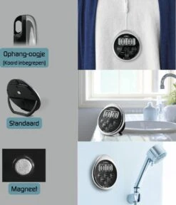 Douchetimer - Digitale Waterdichte Timer - Douche Klok - Showertimer - Digitaal - IPX7 13 Douchetimer - Digitale Waterdichte Timer - Douche Klok - Showertimer - Digitaal - IPX7 -Badkamer Accessoires Winkel 1029x1200 1