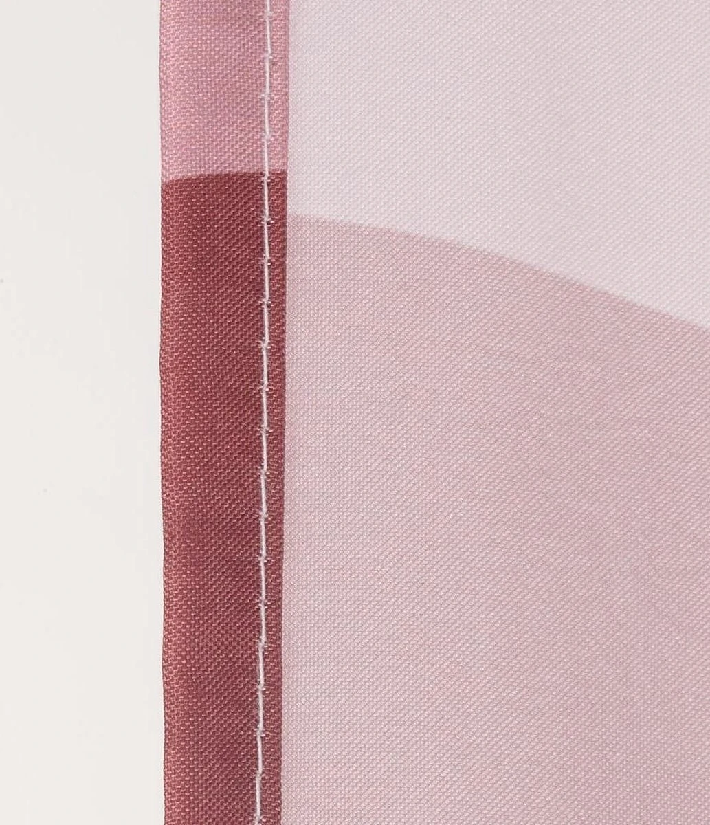 Sealskin Earth - Douchegordijn 180x200 Cm - Polyester Donkerroze / Off-white 11 Sealskin Earth - Douchegordijn 180x200 Cm - Polyester Donkerroze / Off-white - Afbeelding 9