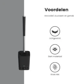 L'Sanc TB362 Plus - WC Borstel - Toiletborstel Met Houder - Zwart -Badkamer Accessoires Winkel 1051x1200 1