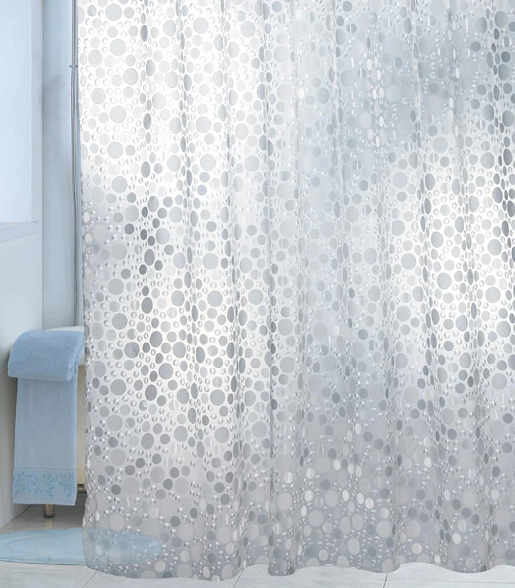 Papillon Douchegordijn 3D - 180 X 180 Cm 3 Papillon Douchegordijn 3D - 180 X 180 Cm