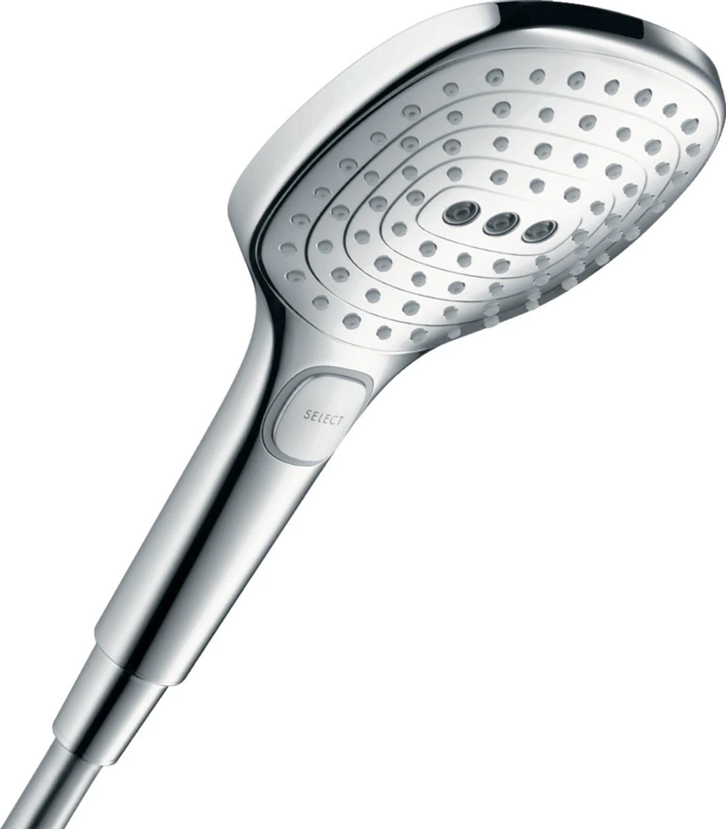 Hansgrohe Raindance Select E 120 3jet Handdouche - Chroom 22 Hansgrohe Raindance Select E 120 3jet Handdouche - Chroom - Afbeelding 20