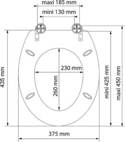 SCHÜTTE WC-Bril 81101 NATURAL BAMBOO - Massief Bamboe - Soft Close - Verchroomde Scharnieren -Badkamer Accessoires Winkel 1056x1200 2