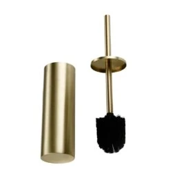 Toiletborstel Met Houder - Vrijstaand - Toiletborstelhouder - Goud - Wc Borstel Met Houder - RVS - Zonder Boren -Badkamer Accessoires Winkel 1056x1200