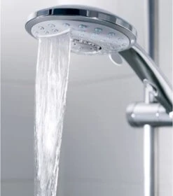 SCHÜTTE Niagara Handdouche - Douchekop Ø 15 Cm - 5 Standen - Watervaluitloop - Waterstop - Chroom 35 SCHÜTTE Niagara Handdouche - Douchekop Ø 15 Cm - 5 Standen - Watervaluitloop - Waterstop - Chroom -Badkamer Accessoires Winkel 1060x1200