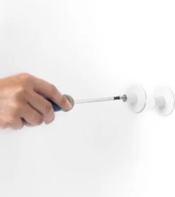 Brabantia ReNew Handdoekhaakjes - 2 Stuks - White -Badkamer Accessoires Winkel 1065x1200