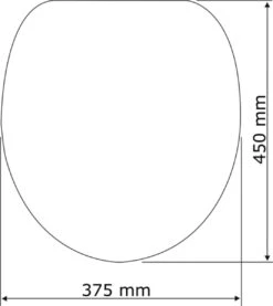 WENKO WC Bril IOS - Wit Thermoplast - Easy-Close Sluiting - Fix-Clip Bevestiging In RVS - Toiletbril - Toiletzitting -Badkamer Accessoires Winkel 1070x1200