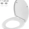 Casaria Wc Bril Duroplastic - Soft-close – Antibacterieel Wit -Badkamer Accessoires Winkel 1079x1200 2
