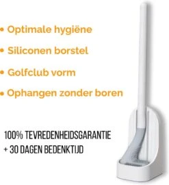 Bradey Toiletborstel Siliconen - WC Borstel Met Houder - Optimale Hygiëne - Golfclub-vorm - Komt In Alle Hoeken -Badkamer Accessoires Winkel 1096x1200 1
