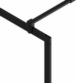 VidaXL Inloopdouchewand Transparant 90x195 Cm ESG-glas Zwart -Badkamer Accessoires Winkel 1104x1200 2