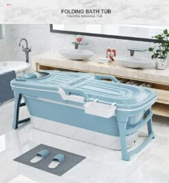 Foresta Opvouwbaar Bad Voor Volwassenen - 150cm - Bath Bucket - Blauw 20 Foresta Opvouwbaar Bad Voor Volwassenen - 150cm - Bath Bucket - Blauw -Badkamer Accessoires Winkel 1111x1200