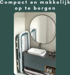 Livista® - Opvouwbaar Bad - Blauw - Zitbad - Inklapbaar - Bath Bucket - 150 CM LANG - XL - Incl. Thermometer & Onderwater LED Lichten -Badkamer Accessoires Winkel 1118x1200 5