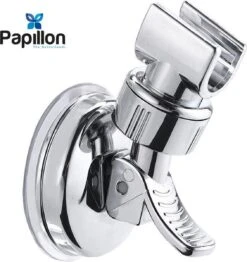 Merkloos Douchekophouder - Grote Zuignap - Klik&Vast - Draaibaar - Chroom -Badkamer Accessoires Winkel 1131x1200 1