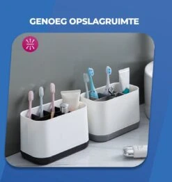 Roegaarden Tandenborstelhouder – Badkamer Organizer – 6 Sorteervakken - Met Lekbak -Wit 12 Roegaarden Tandenborstelhouder – Badkamer Organizer – 6 Sorteervakken - Met Lekbak -Wit -Badkamer Accessoires Winkel 1132x1200 1