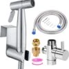 Merkloos Bidet Handdoucheset Uit Geborsteld RVS - Shattaf - Met Slang, T-stuk & Wandhouder 2 Merkloos Bidet Handdoucheset Uit Geborsteld RVS - Shattaf - Met Slang, T-stuk & Wandhouder -Badkamer Accessoires Winkel 1134x1200 3