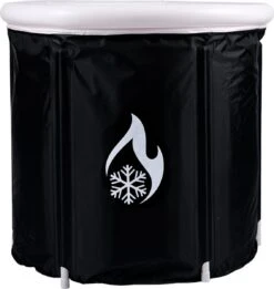 Opvouwbaar Zitbad Voor Volwassenen - Bath Bucket - Ijsbad - Inklapbaar Bad - Zwart - Opblaasbad - Inclusief Voetpomp - Inclusief Ingebouwd Zitkussen -Badkamer Accessoires Winkel 1134x1200 4