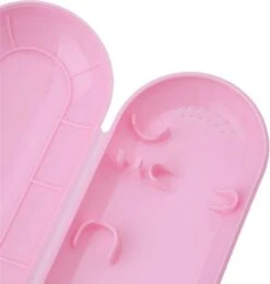 Elektrische Tandenborstel Opbergdoos Universeel - Reis Etui - Bescherm Koker - Roze - 1 Stuks -Badkamer Accessoires Winkel 1141x1200