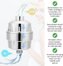 Regendouchekop XL Deluxe Ionisch Met Premium Waterfilter - Waterbesparend - ø 28 Cm - Inclusief Extra Navulling - Slang En Houder - Douchekop Met Filter - Regendouche - Handdouche - Hoge Druk - RVS - Douchefilter - Wellness - Spa 16 Regendouchekop XL Deluxe Ionisch Met Premium Waterfilter - Waterbesparend - ø 28 Cm - Inclusief Extra Navulling - Slang En Houder - Douchekop Met Filter - Regendouche - Handdouche - Hoge Druk - RVS - Douchefilter - Wellness - Spa -Badkamer Accessoires Winkel 1154x1200 6