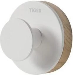 Tiger Urban - Handdoekhaak Groot (1x) - ø 5 Cm - Inclusief 2 Decorringen - Wit -Badkamer Accessoires Winkel 1155x1200 2