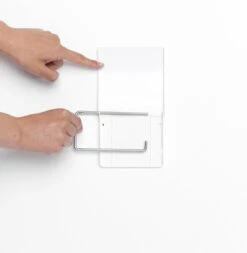 Brabantia ReNew WC Rolhouder - Met Klep - White -Badkamer Accessoires Winkel 1171x1200