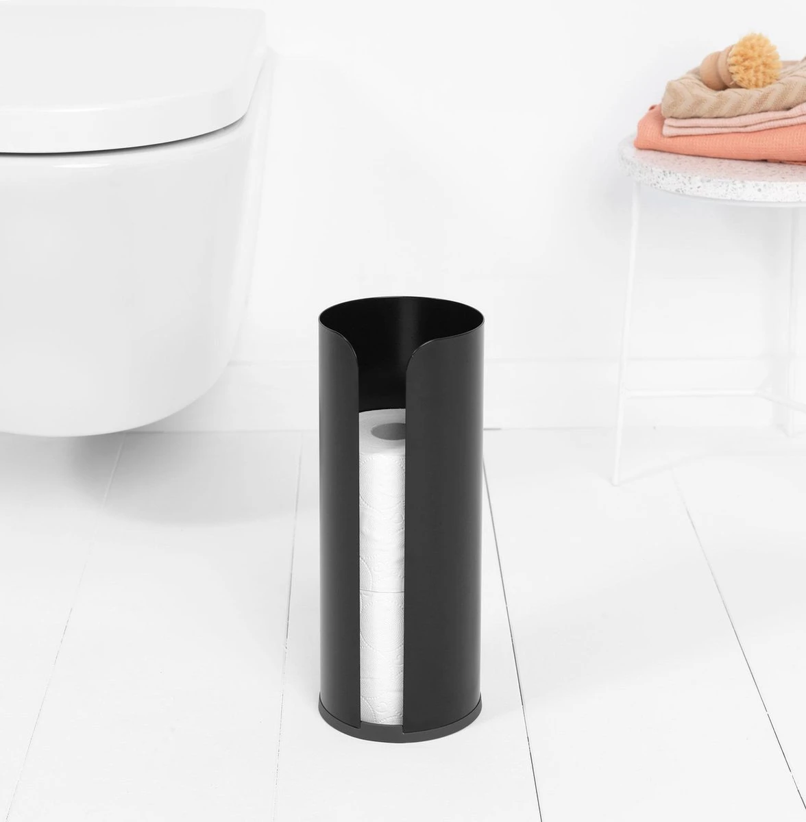 Brabantia ReNew Reserverolhouder - Matt Black 7 Brabantia ReNew Reserverolhouder - Matt Black - Afbeelding 5
