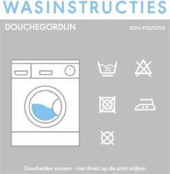 Sealskin Madeira Douchegordijn 120x200 Cm - Polyester - Zand -Badkamer Accessoires Winkel 1178x1200 13