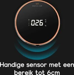 Royal WM - Automatische Zeepdispenser - 300ml - Zwart - Wandmontage - Sensor -Badkamer Accessoires Winkel 1183x1200 3