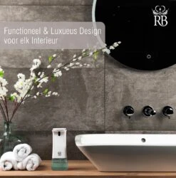 Royal Belinda Automatische Zeepdispenser - 280 ML Schuimdispenser Met Sensor - Wandmontage - No Touch - Zeeppompje - Wit -Badkamer Accessoires Winkel 1184x1200 6