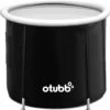 Zitbad | Opblaasbaar Zitbad Voor Volwassenen Van OTUBB | Ofuro | Opvouwbare Badkuip | Inklapbaar | Rond | IJsbad | Zwart | Bath Bucket -Badkamer Accessoires Winkel 1188x1200 5