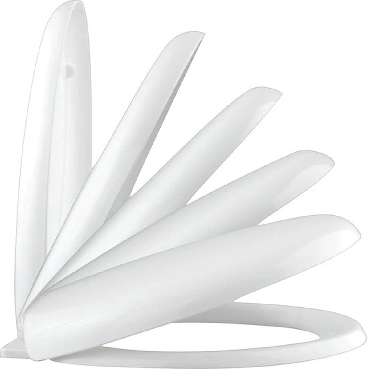 SCHÜTTE WC-Bril 10220 DUROPLAST - Antibacterieel - Soft Close - Gelakt - Wit 3 SCHÜTTE WC-Bril 10220 DUROPLAST - Antibacterieel - Soft Close - Gelakt - Wit