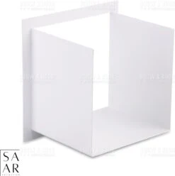 SAAR -Inbouw Toilet Reserve Rolhouder RVS - Met - MAT WIT - Inzetstuk , (uitneembaar) -72 X 20 X 13 Cm - Inbouwdiepte 12 Cm -Badkamer Accessoires Winkel 1193x1200 1