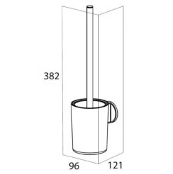 Tiger Tune - Toiletborstel Met Houder - Messing Geborsteld / Zwart 24 Tiger Tune - Toiletborstel Met Houder - Messing Geborsteld / Zwart -Badkamer Accessoires Winkel 1196x1200 12