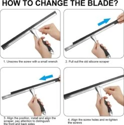 Douchewisser Met Ophangsysteem- Badkamer Accessoires- Raamwisser - Trekker Douche -Badkamer Accessoires Winkel 1196x1200 9