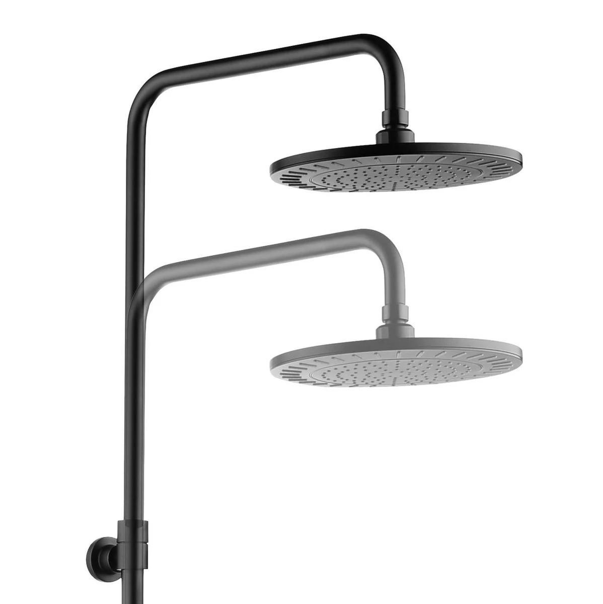 Tiger Tyne Doucheset - Regendouche Ø 22,5 Cm - Handdouche Ø 12 Cm - 3 Standen - Mat Zwart 13 Tiger Tyne Doucheset - Regendouche Ø 22,5 Cm - Handdouche Ø 12 Cm - 3 Standen - Mat Zwart - Afbeelding 11