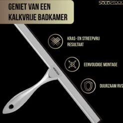 Douchewisser Rvs - Luxe Trekker Douche - Raamwisser Met Ophanghaak - Douchetrekker - Niet Boren - Chroom 13 Douchewisser Rvs - Luxe Trekker Douche - Raamwisser Met Ophanghaak - Douchetrekker - Niet Boren - Chroom -Badkamer Accessoires Winkel 1198x1200 8