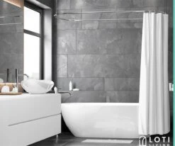 Loti Living Douchegordijn Anti Schimmel – Wit - Inclusief Ringen – Waterdicht - Polyester - Douchegordijn 180x200 Cm 10 Loti Living Douchegordijn Anti Schimmel – Wit - Inclusief Ringen – Waterdicht - Polyester - Douchegordijn 180x200 Cm -Badkamer Accessoires Winkel 1200x1000 16