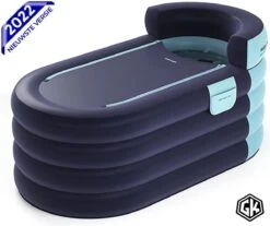 Opblaasbaar Bad - Oranje Ligbad - Zitbad Volwassenen - Ijsbad - Badkuip - Opblaasbad - Opvouwbaar Bad - Opblaas Bad -Badkamer Accessoires Winkel 1200x1008 6