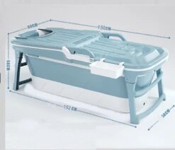 Foresta Opvouwbaar Bad Voor Volwassenen - 150cm - Bath Bucket - Blauw 18 Foresta Opvouwbaar Bad Voor Volwassenen - 150cm - Bath Bucket - Blauw -Badkamer Accessoires Winkel 1200x1032 8