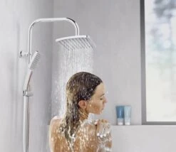 SCHÜTTE Mallorca Douchesysteem - Regendouche - 95 Cm Stang - Wandhouder In Hoogte Verstelbaar - Chroom -Badkamer Accessoires Winkel 1200x1038 1