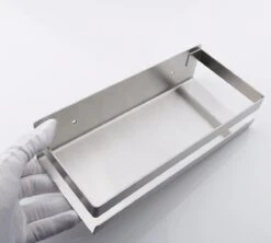 Merkloos Doucherek Zilver - Douche Rek - Zelfklevend - Badkamer Planchet - Inclusief Montageset -Badkamer Accessoires Winkel 1200x1078 2