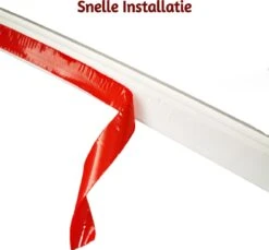 Merkloos S Soesa Zelfklevende Waterkering Douche 200cm - Sanitaire Waterstopper - Douchedorpel Wit, 12 X 20 Mm, 200 Cm -Badkamer Accessoires Winkel 1200x1112 4