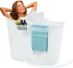 Zitbad Voor Volwassenen - Bath Bucket - Wit - 200L -Badkamer Accessoires Winkel 1200x1122 3