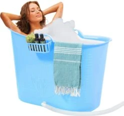 Zitbad Voor Volwassenen - Bath Bucket - Blauw - 200L -Badkamer Accessoires Winkel 1200x1122 4