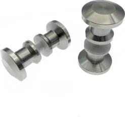 Luxe RVS Douchedeur Knop - Deurknopgarnituur – Douchedeur Handvat / Douchedeurknop / Deurknop RVS / Zilverkleur Type Elegant -Badkamer Accessoires Winkel 1200x1126 1