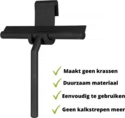 Merkloos Douchewisser Zwart Met Ophangsysteem Luxe –Trekker Douche - Siliconen 16 Merkloos Douchewisser Zwart Met Ophangsysteem Luxe –Trekker Douche - Siliconen -Badkamer Accessoires Winkel 1200x1130 1