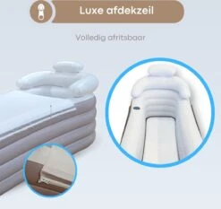 HBKS Lifestyle Bad – Opblaasbaar Ligbad – Bath Bucket – Zitbad Voor Volwassenen - Ijsbad Wim Hof Methode - Badkuip – Ice Bath – Rosegold -Badkamer Accessoires Winkel 1200x1130 7