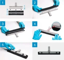 Chaton® Vloertrekker Lang Met Ophangsysteem - Afdraaibare Wisser - Douchewisser - Trekker Douche - Vloerwisser - Uitschuifbaar 70cm Tot 125cm -Badkamer Accessoires Winkel 1200x1137 1